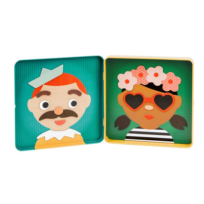 Funny Faces On-the-Go Magnetic Play Set