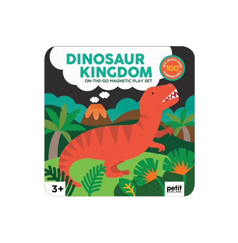 Dinosaur Kingdom Magnetic Play Set