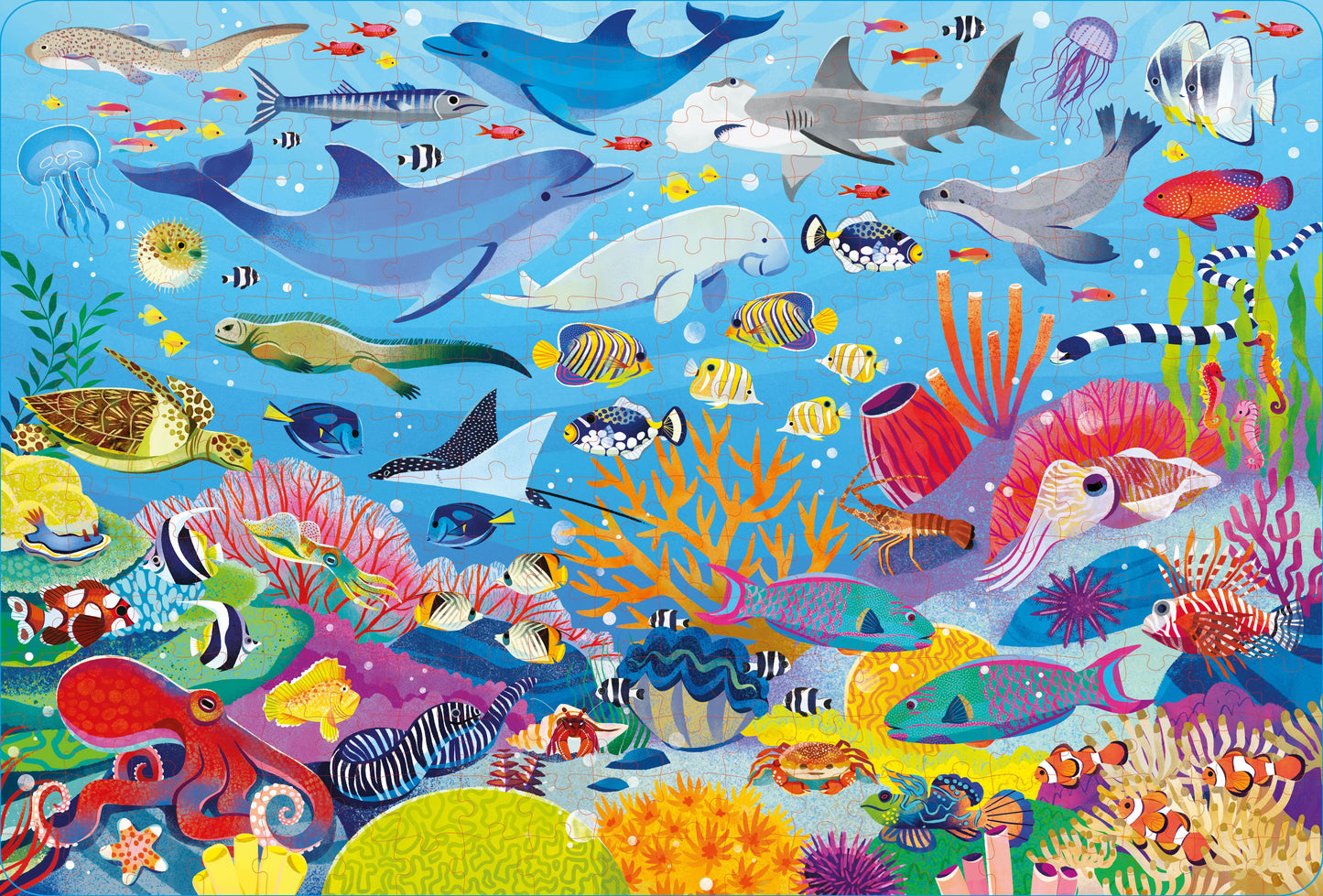 CORAL REEF BOOK & JIGSAW