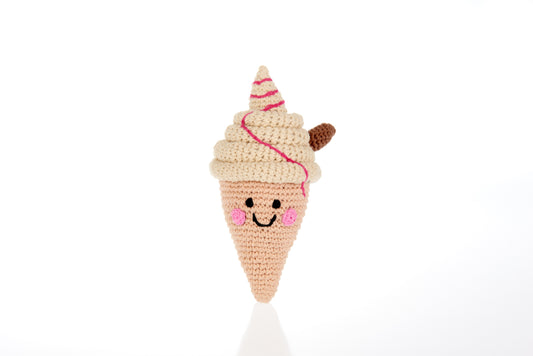 Friendly 99 ice cream rattle