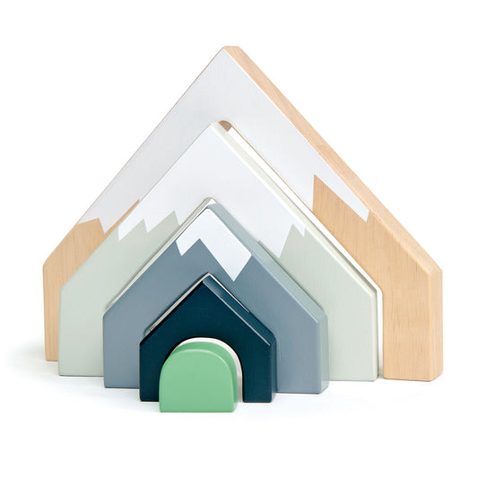 Mountain Pass Stack Wooden Puzzle